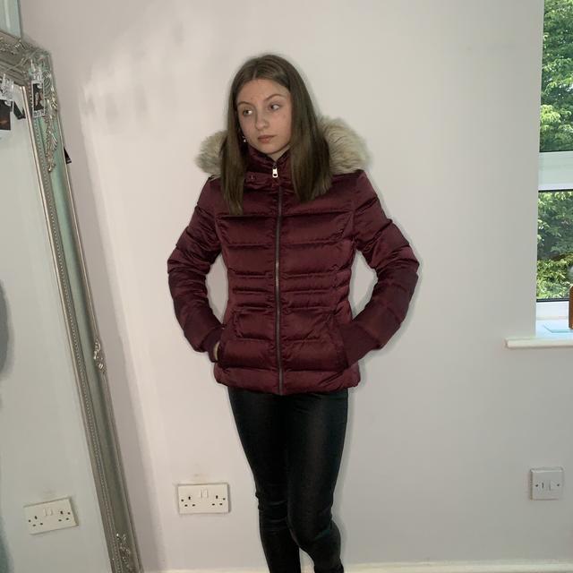 calvin klein duck down jacket