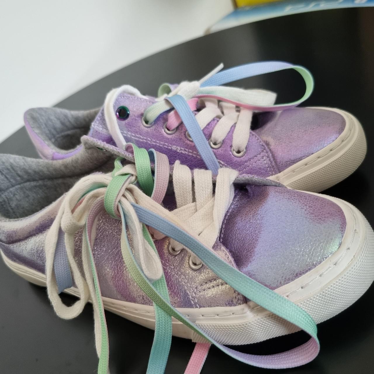 ladies purple trainers