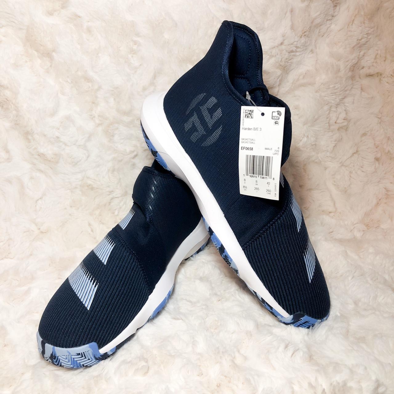 Harden 3 best sale blue toe