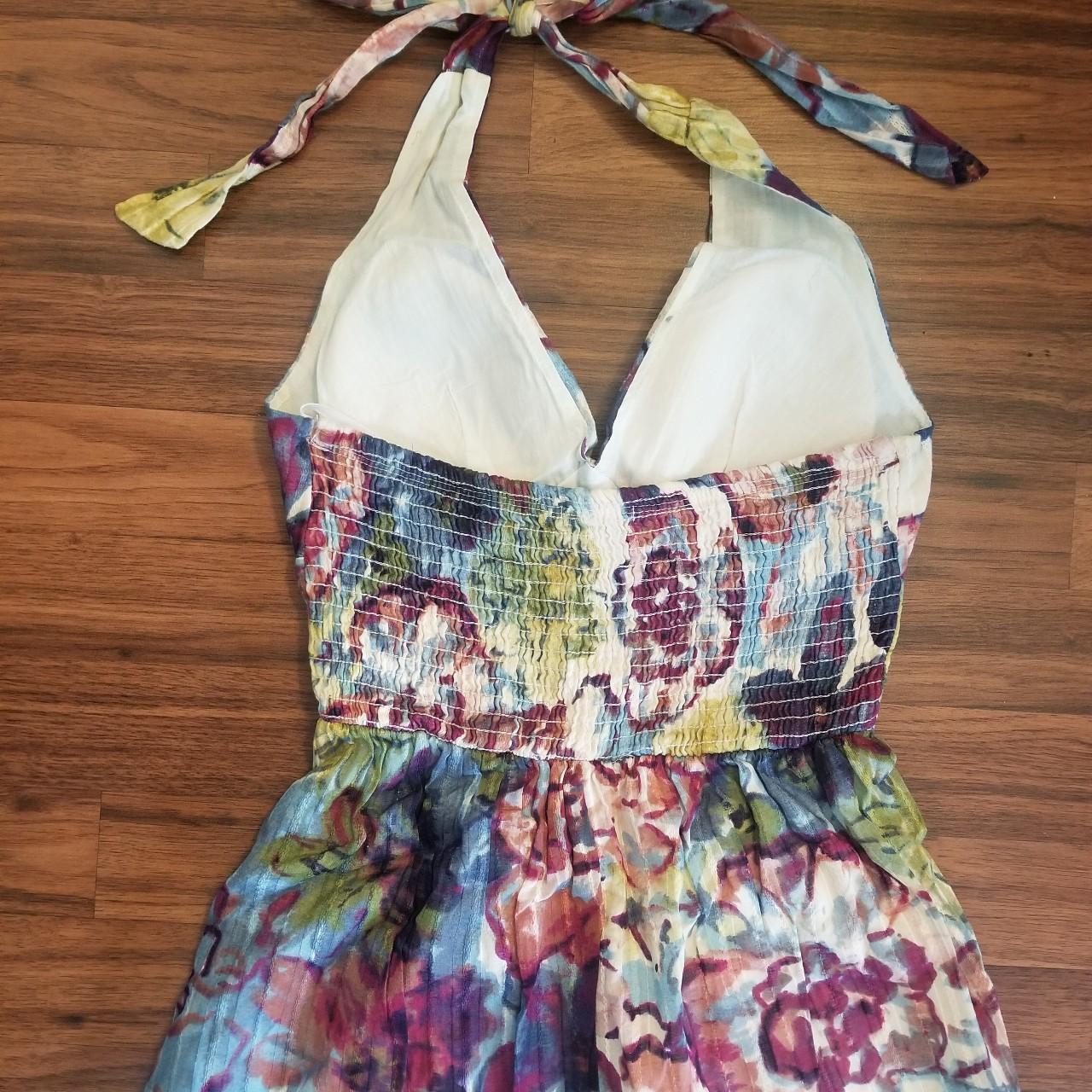 Charlotte Russe size XS Tie halter dress Thinly... - Depop