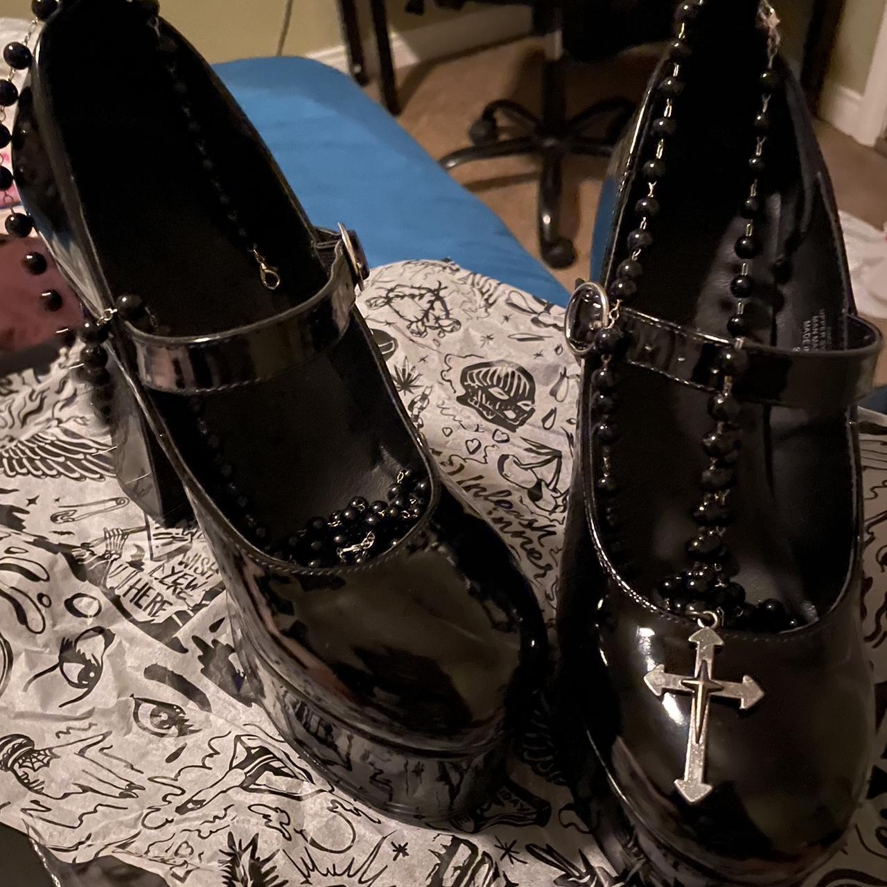 nasty gal platform mary janes