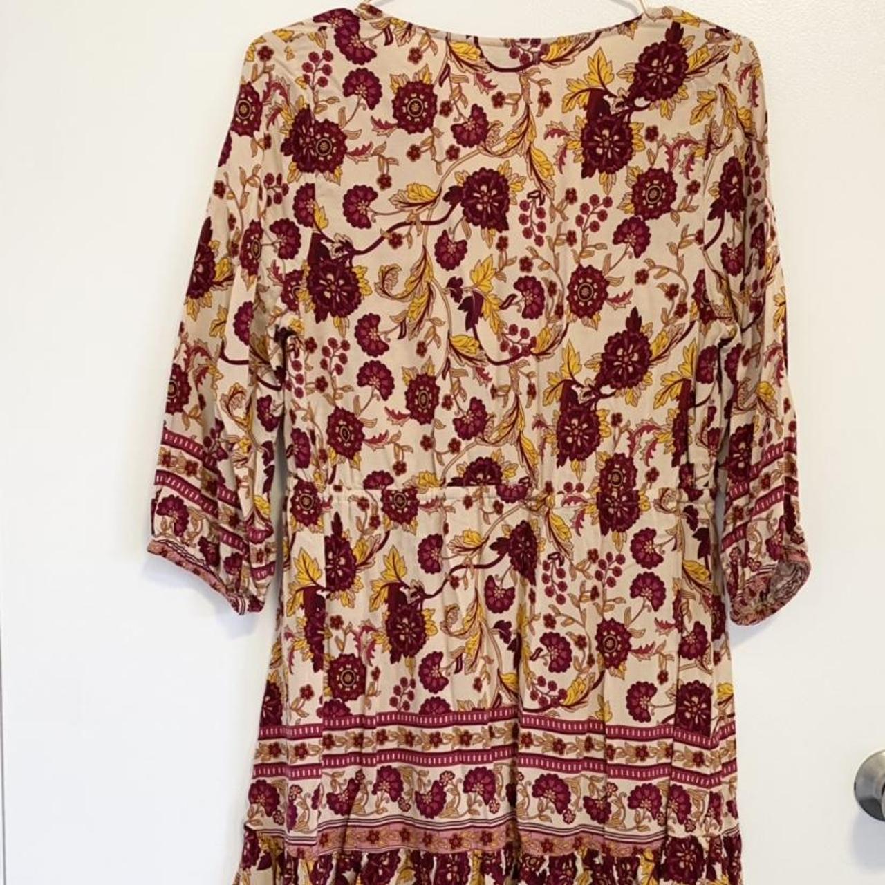 Boho Mini Dress. Shareen Collections. Perfect... - Depop