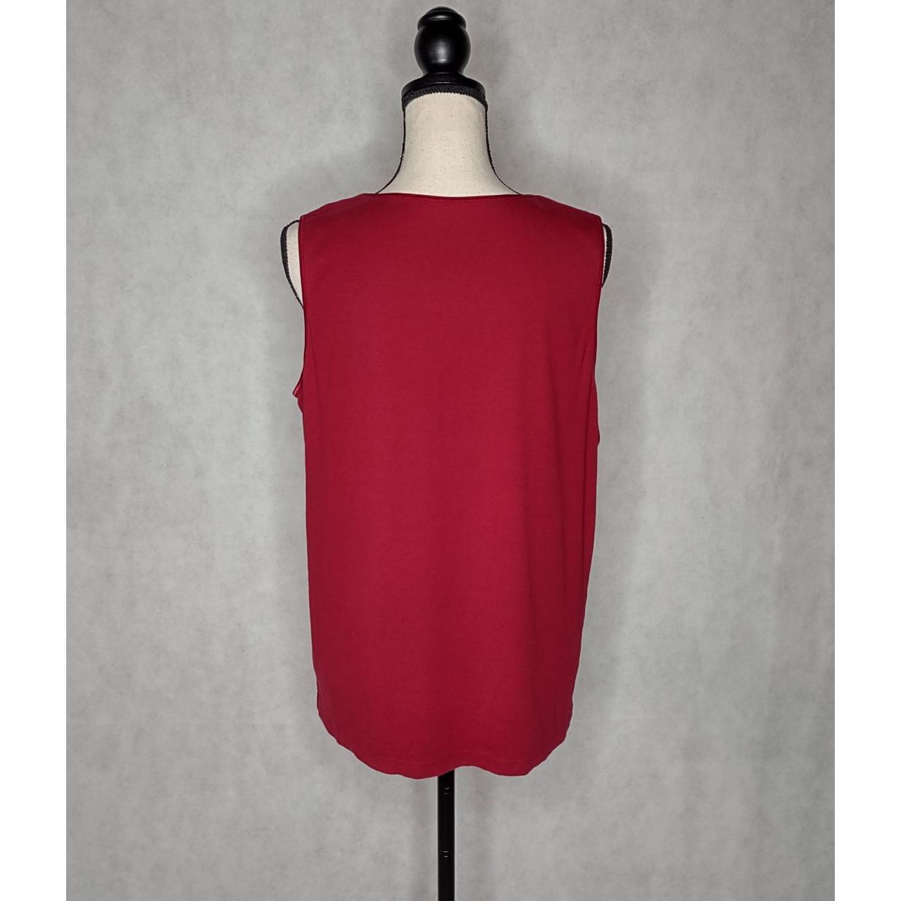 Women's Red Vest Depop
