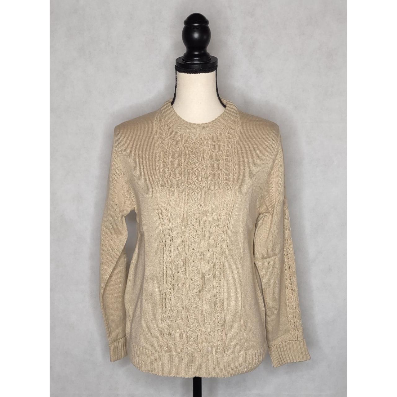 Super cute Blair cable-knit Sandstone... - Depop