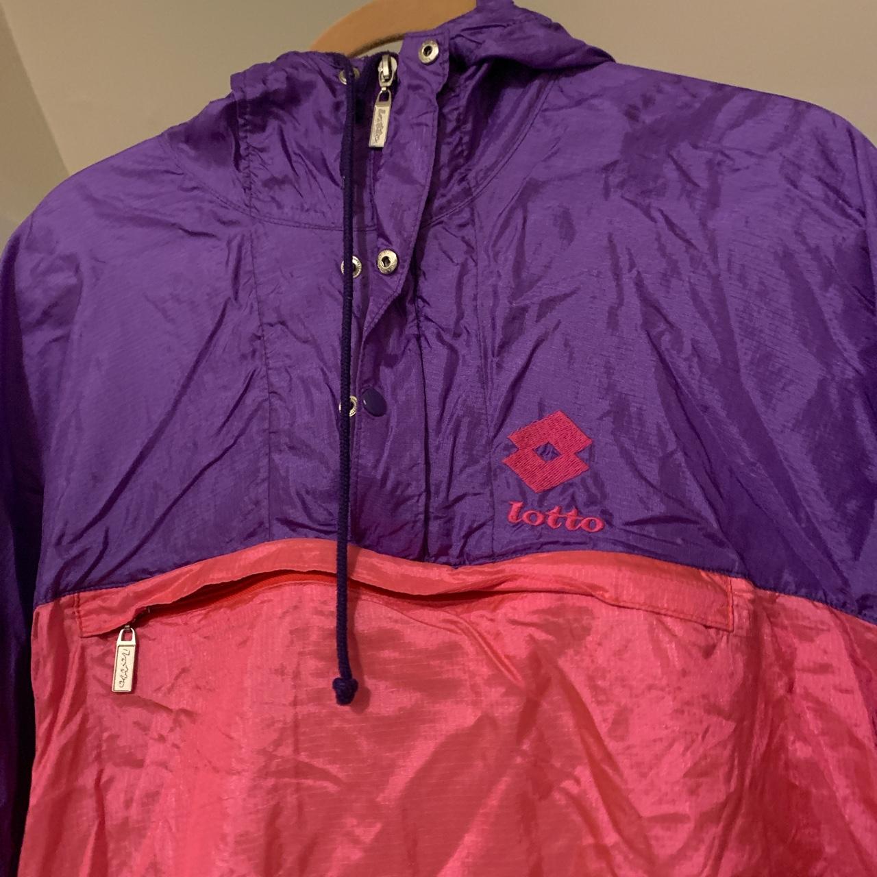 Lotto Men's Pink and Purple Jacket