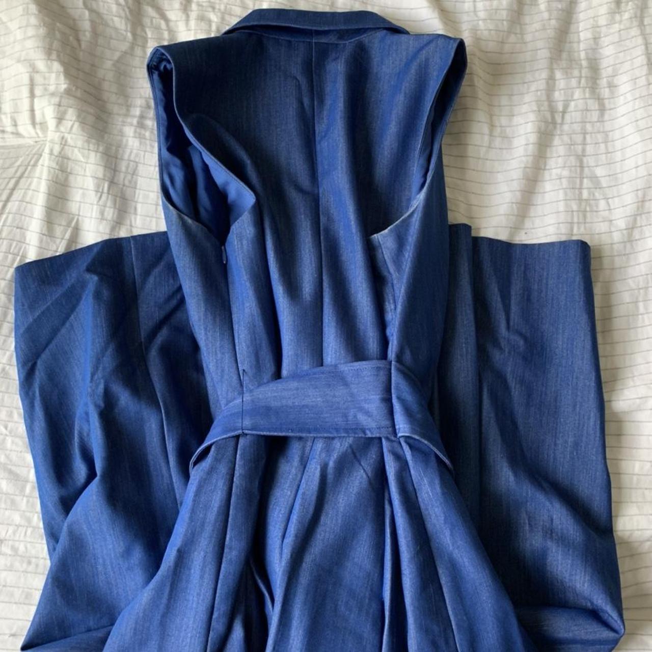 Anne Klein Women's Navy and Blue Dress (3)