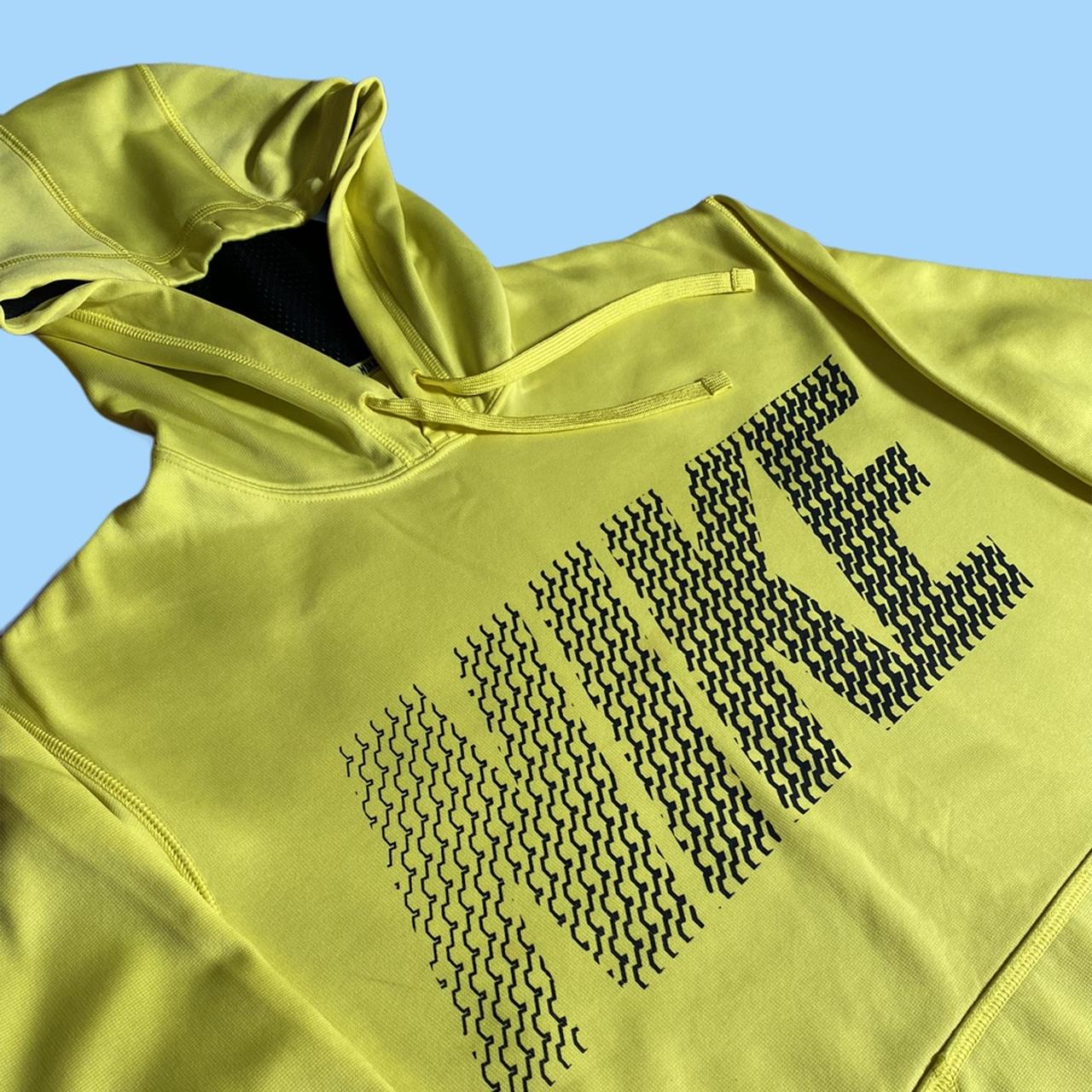 mens black and yellow nike hoodie