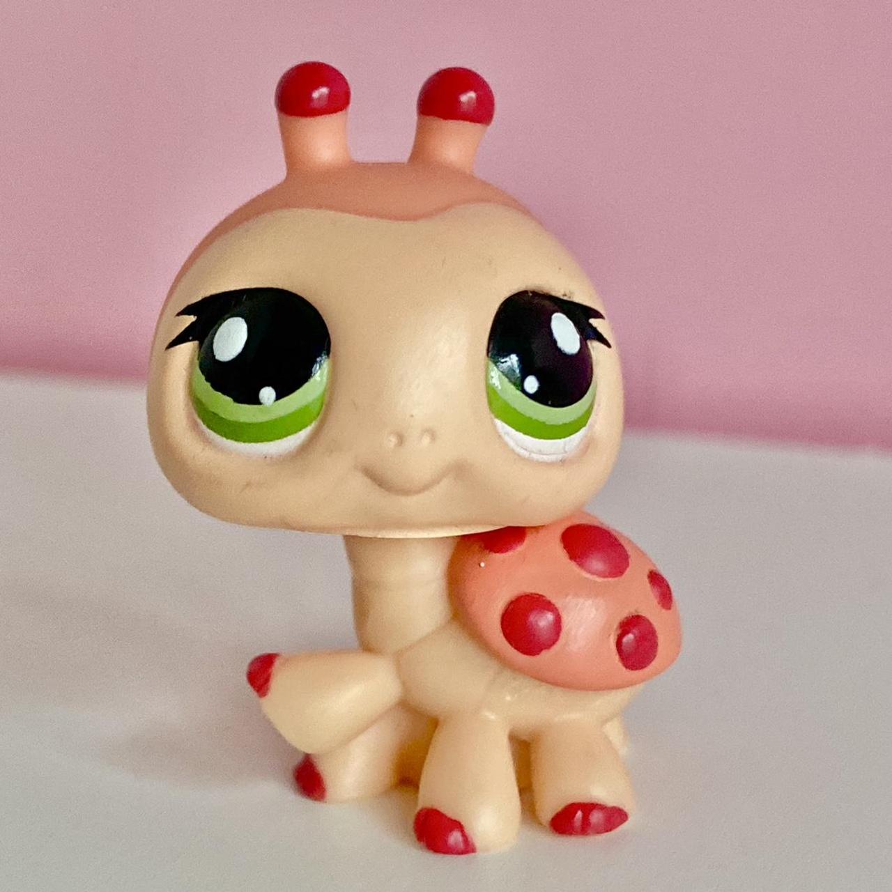 2416 Pink Ladybug Beetle LPS Littlest Pet Shop 🌟... | Depop