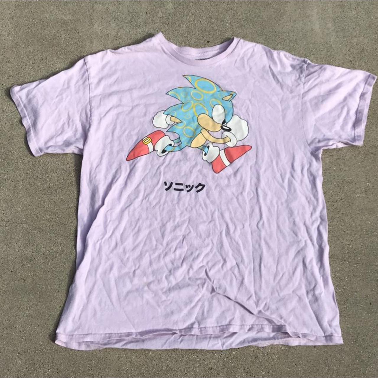 ⭐️ Pink Sonic The Hedgehog Shirt Size XL⭐️ such a... - Depop