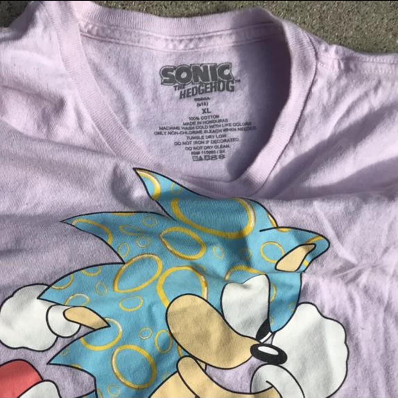 ⭐️ Pink Sonic The Hedgehog Shirt Size XL⭐️ such a... - Depop