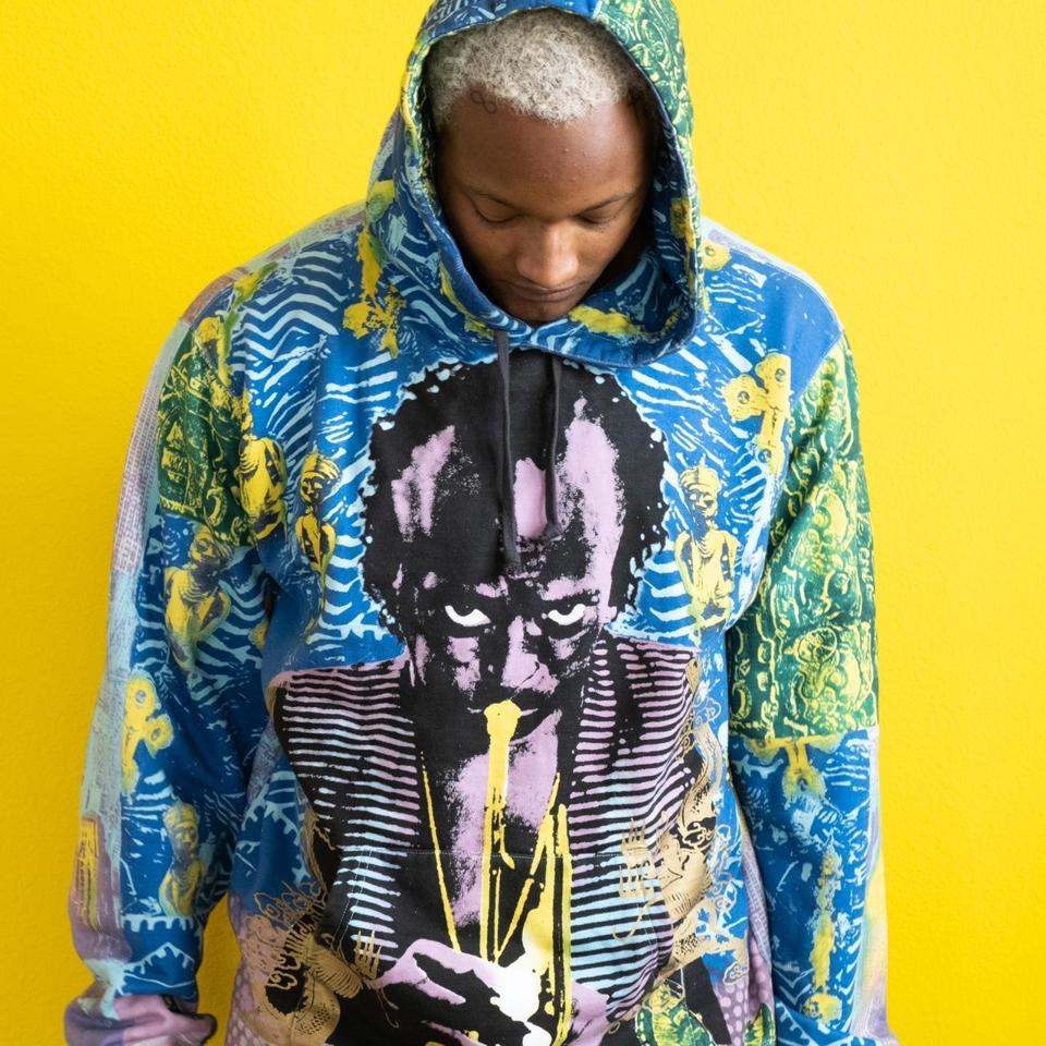 Supreme Miles Davis homage hoodie - Depop