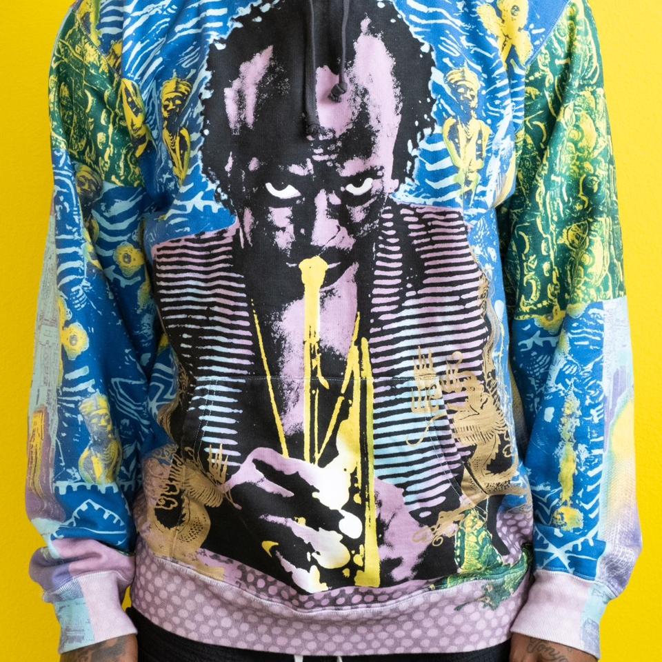 Supreme Miles Davis homage hoodie - Depop