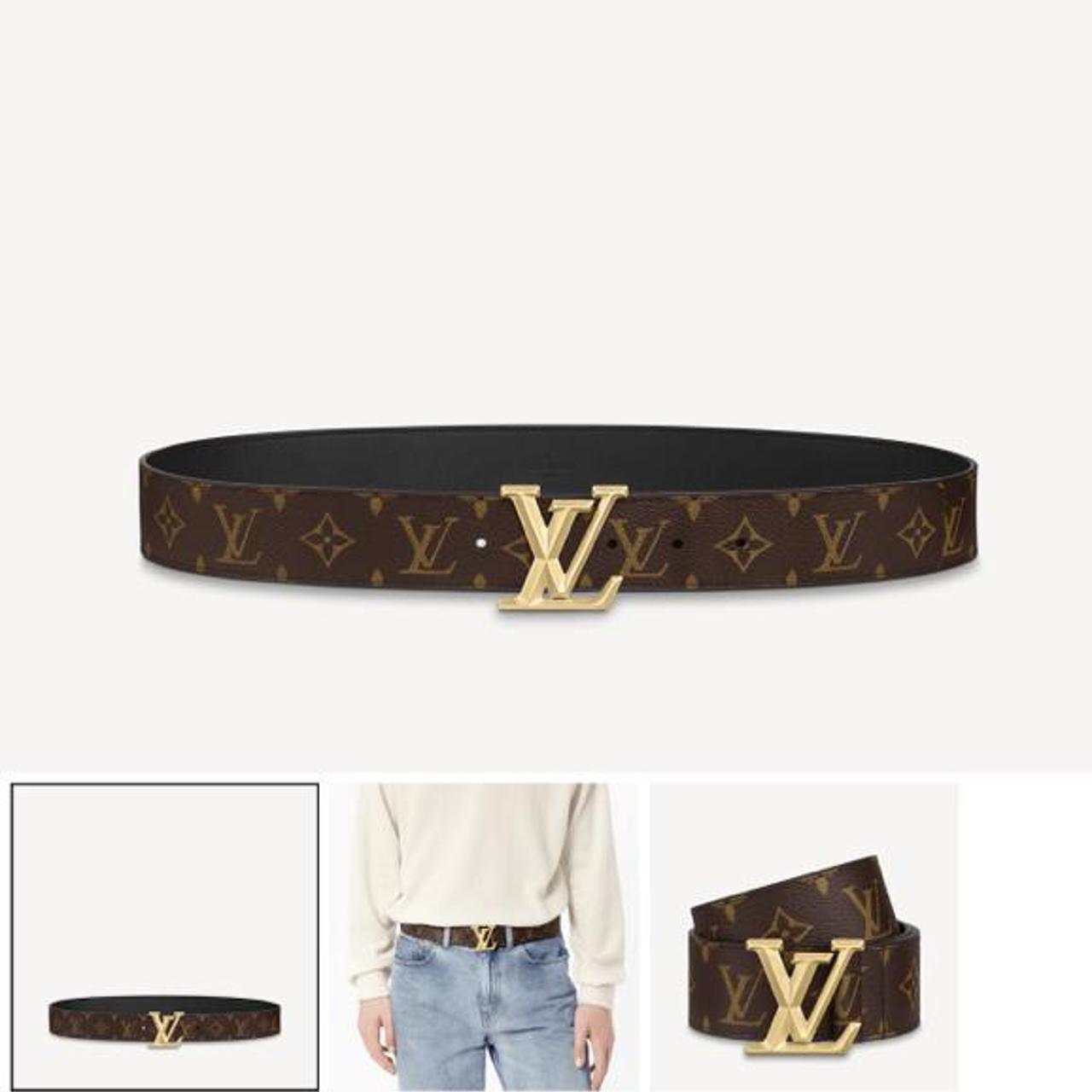 louis vuitton pyramide belt