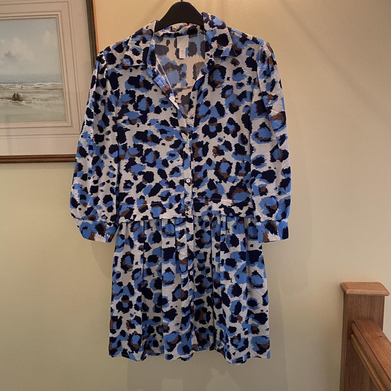 h&m leopard shirt