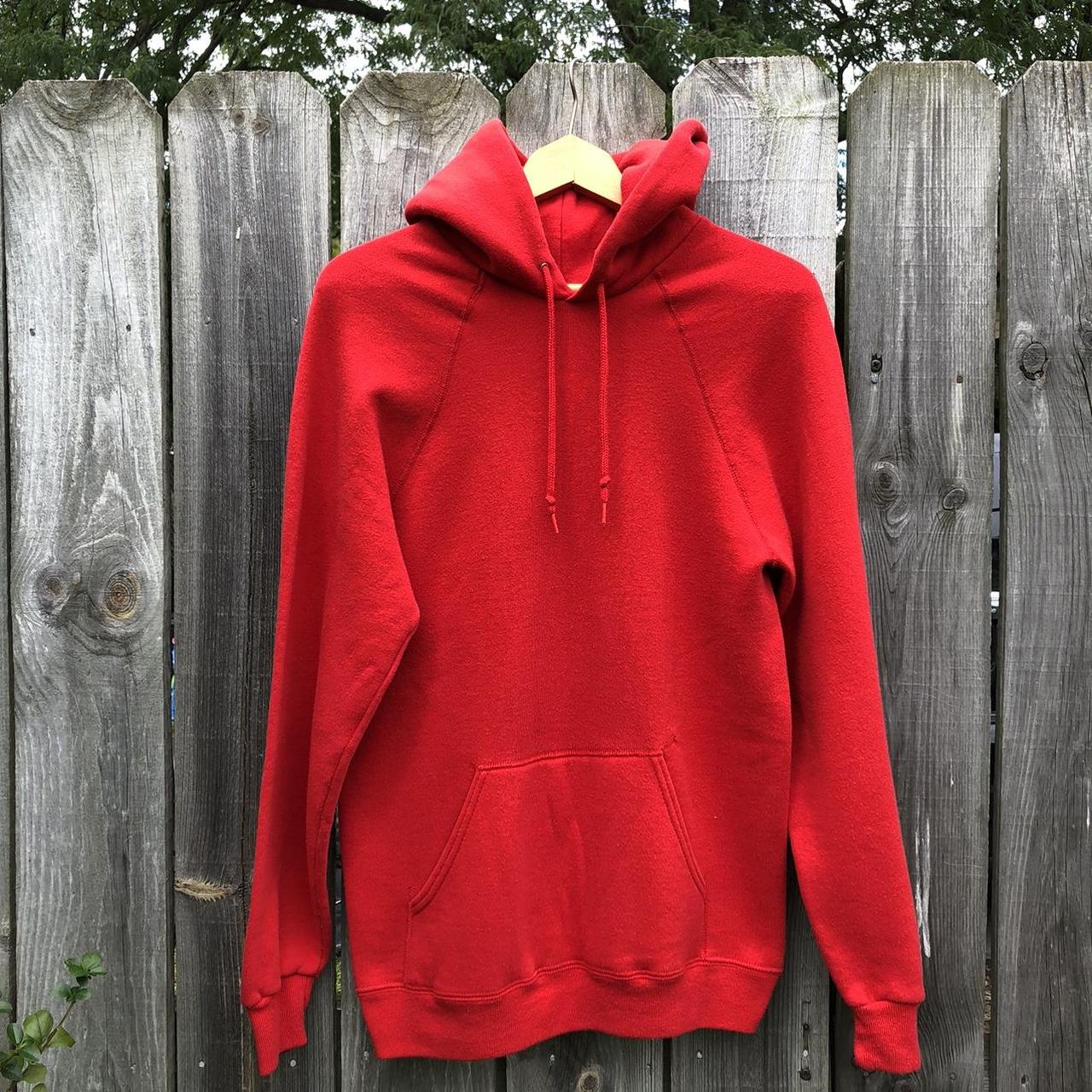 Bright red outlet hoodie