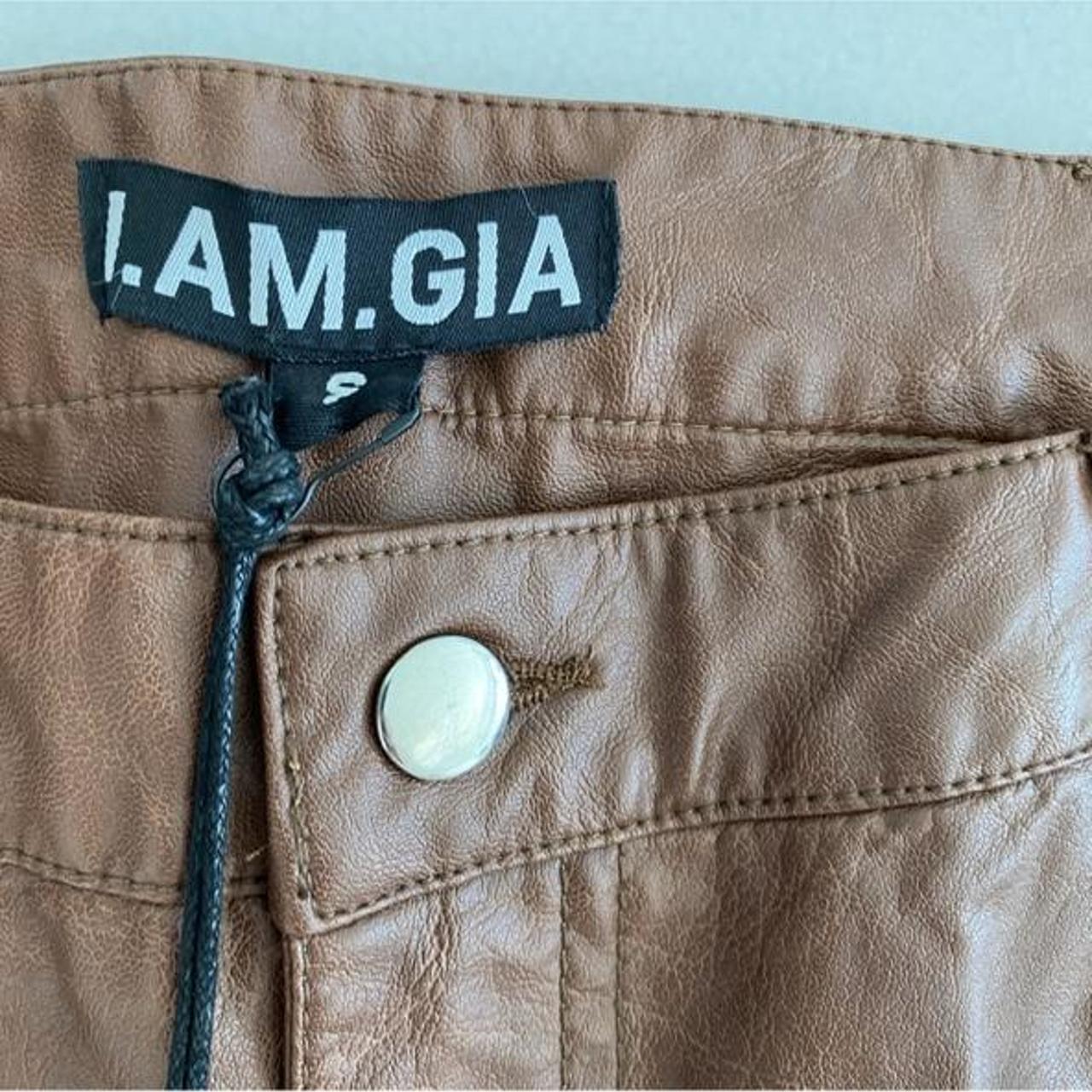 Product Image 2 - I.AM.GIA brown leather looking pants
Size: