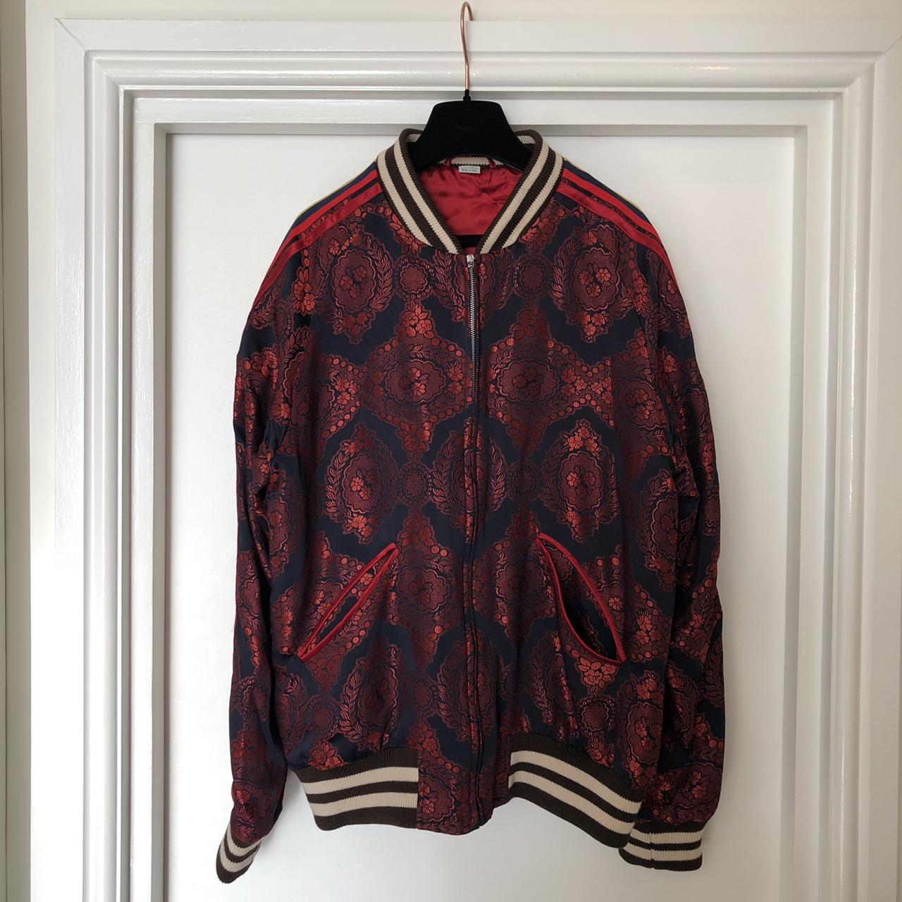 Gucci bomber jacket windbreaker. Size XL. Like new - Depop