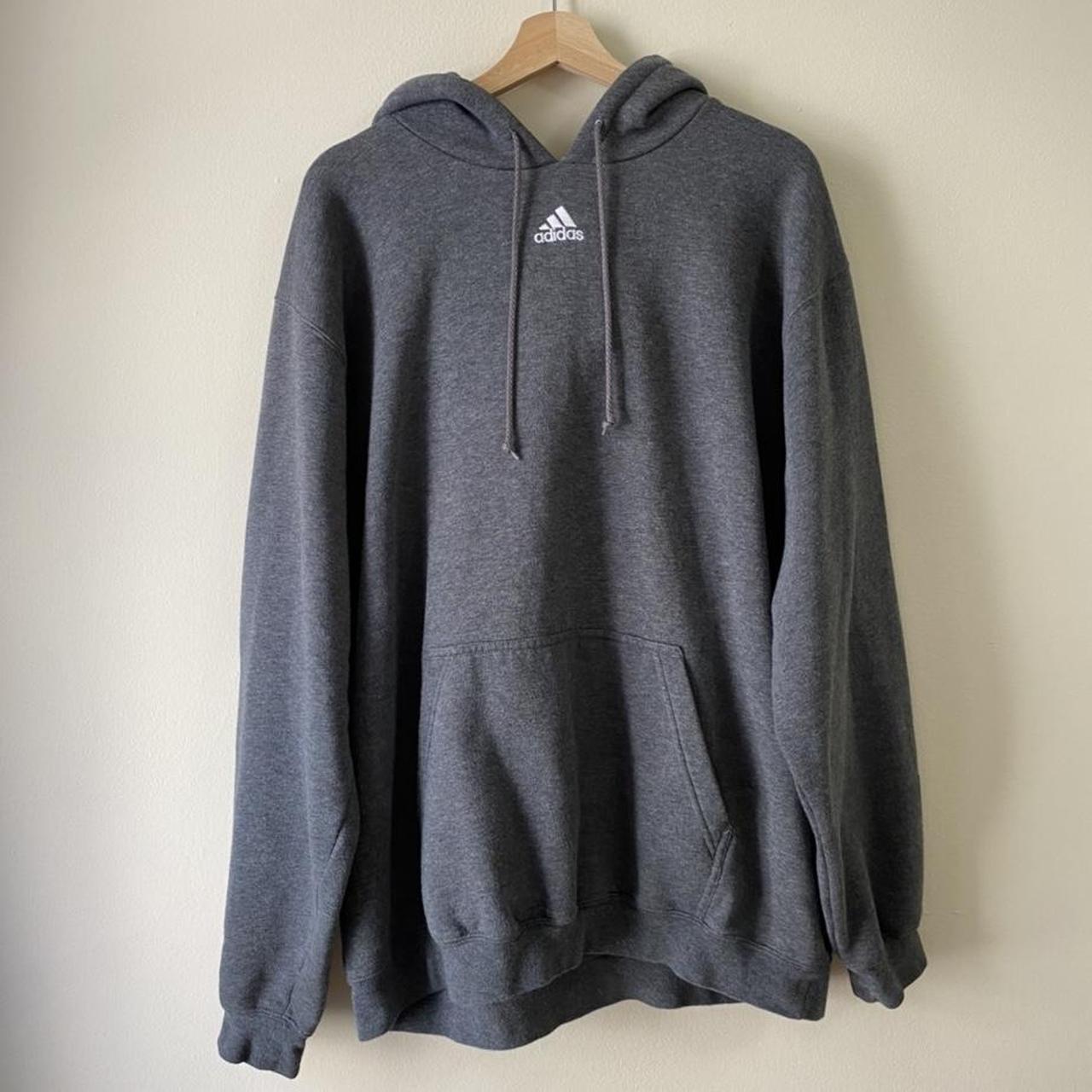 adidas center logo hoodie