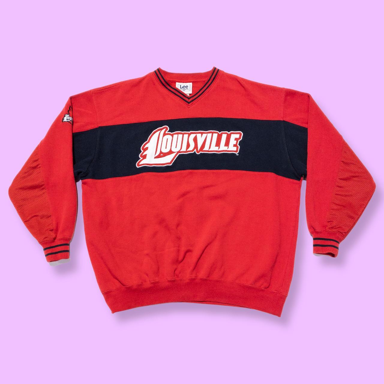 Louisville Cardinals Hoodie Size: XL - Depop