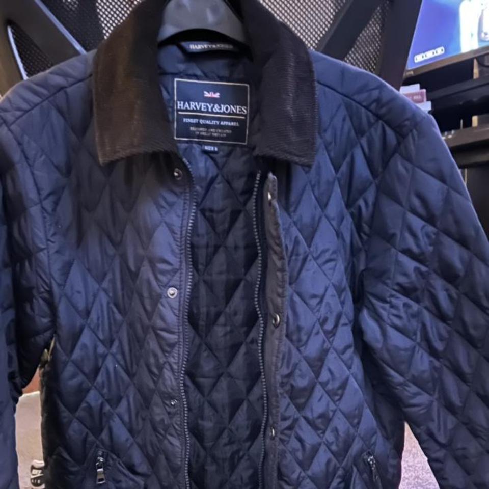 Harvey and jones mens best sale quilted jacket