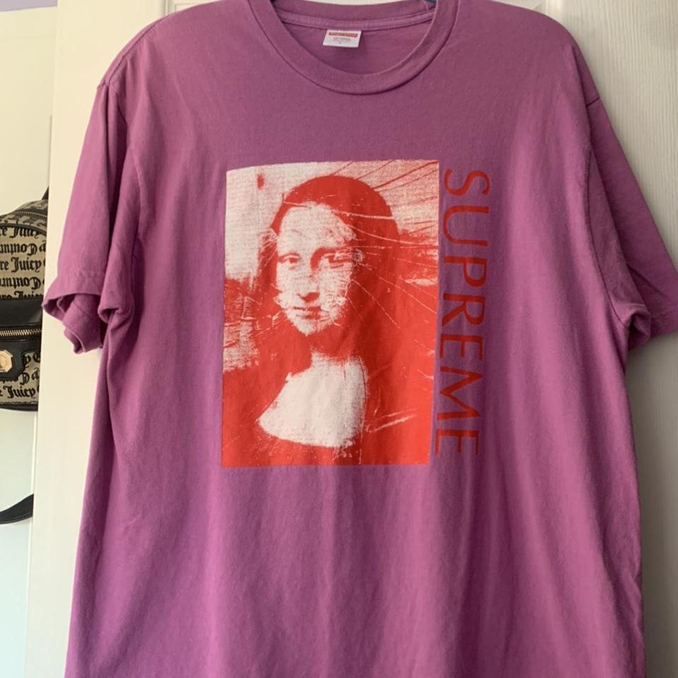 Supreme Mona Lisa T-Shirt S/S 2018 100%... - Depop