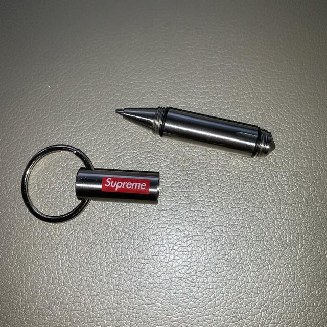 Supreme Keychain Pen 'Steel