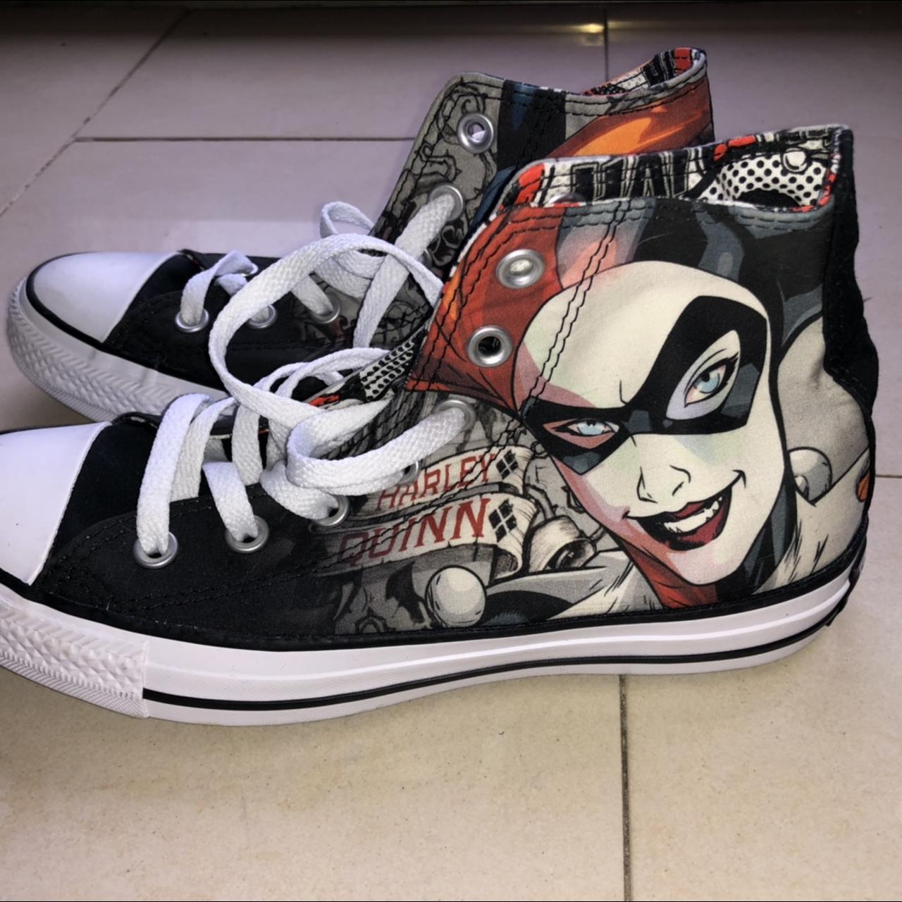 Harley quinn clearance and joker converse