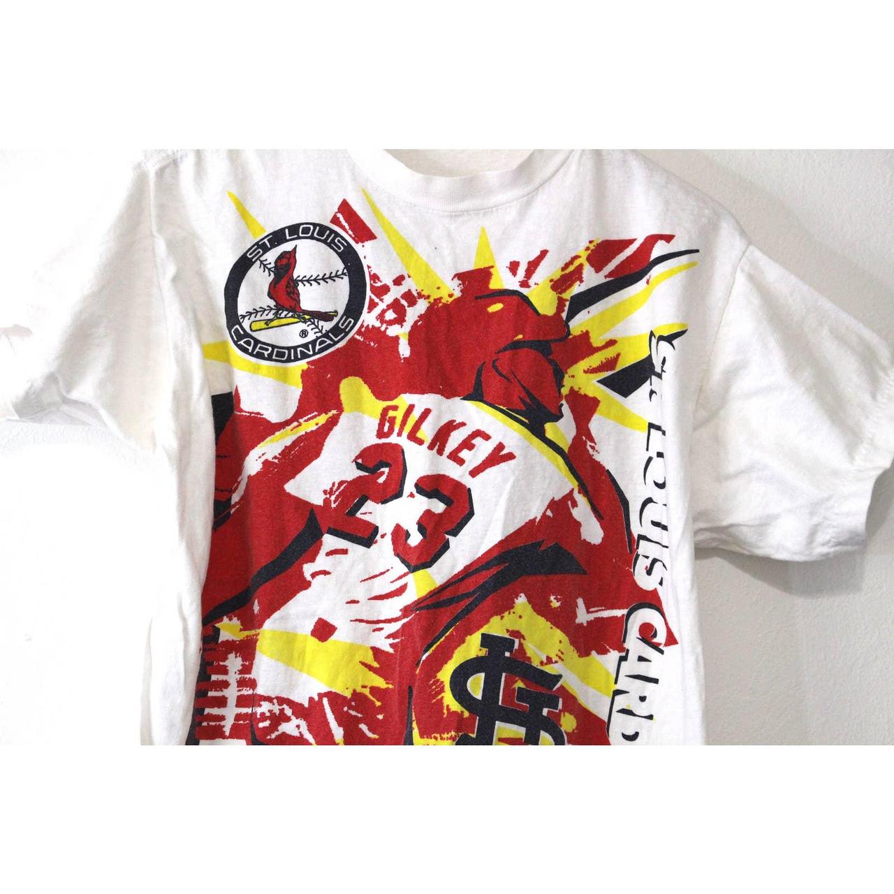 Vintage MLB St. Louis Cardinals Baseball Tee Shirt - Depop