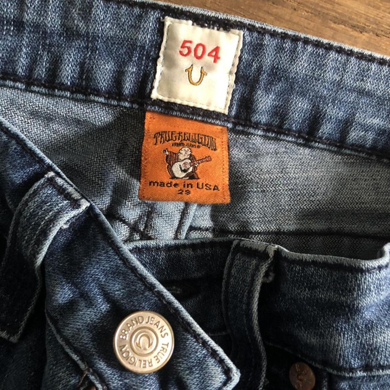 I accept offers! LOW WAISTED TRUE RELIGION JEANS... - Depop
