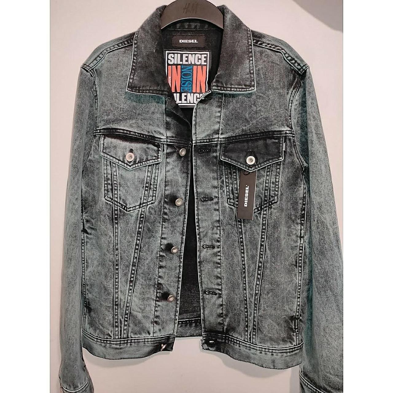 Diesel more clearance noise denim jacket