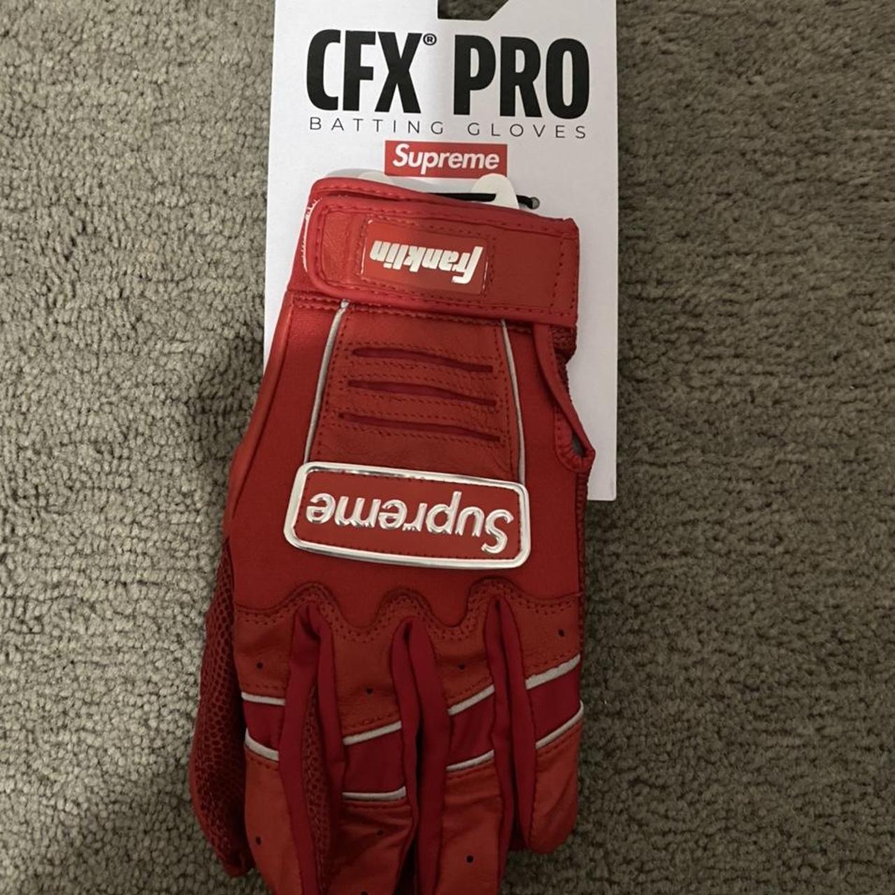 Supreme/Franklin CFX Pro batting Gloves Size M New... Depop