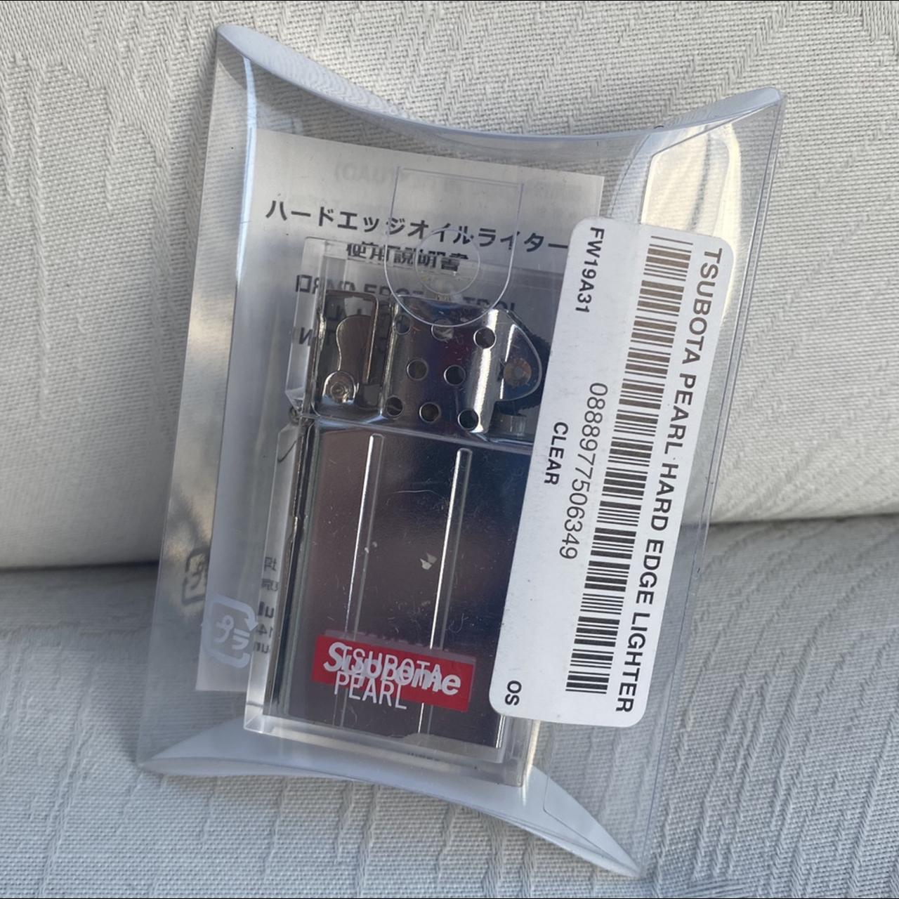 Supreme Tsubota Pearl Hard Edge Lighter Clear One of... - Depop