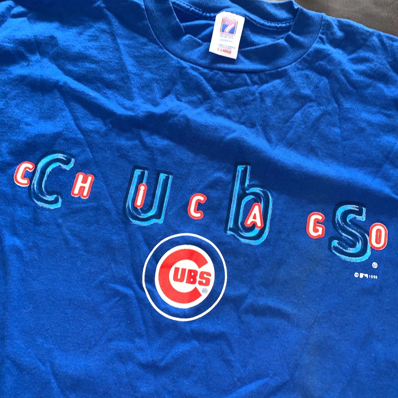 1999 Cubs Convention Casual T-Shirt Size M Perfect - Depop