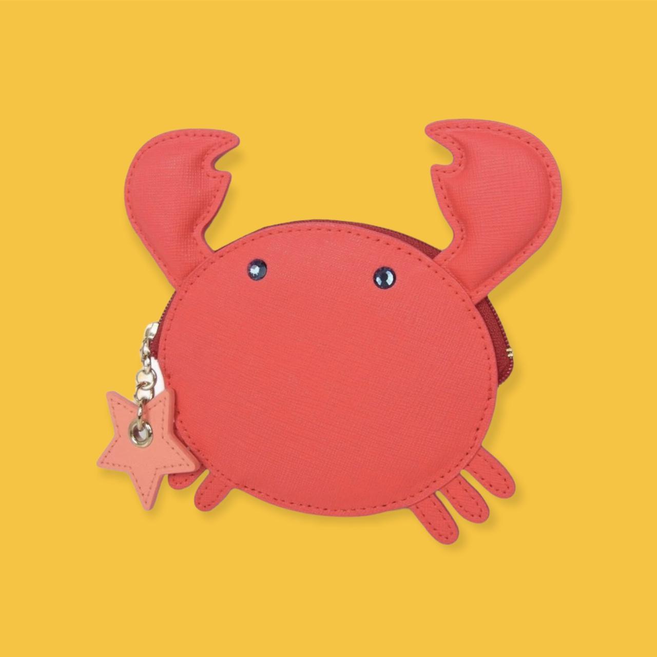 crab coin purse