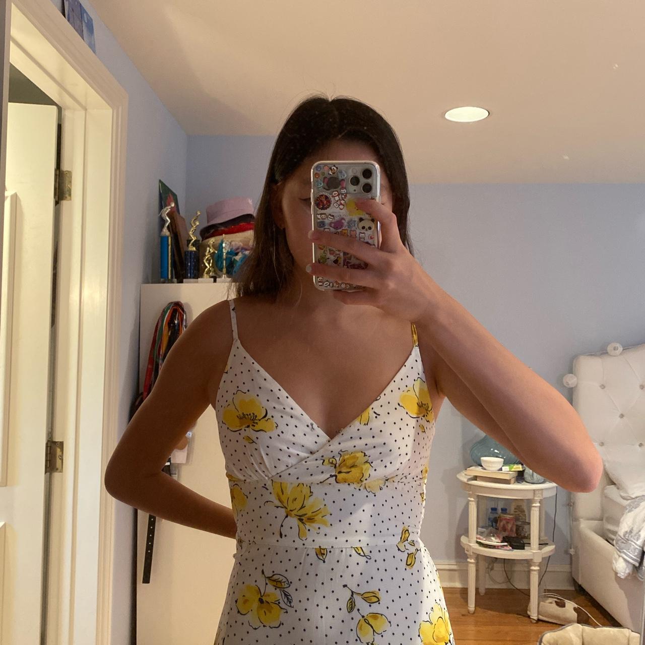 Abercrombie and fitch top yellow dress