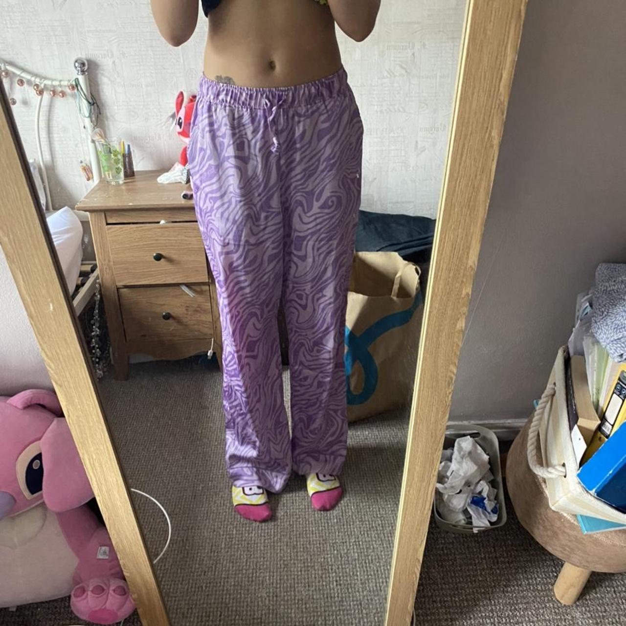 Juicy Couture Women S Pink And Purple Trousers Depop