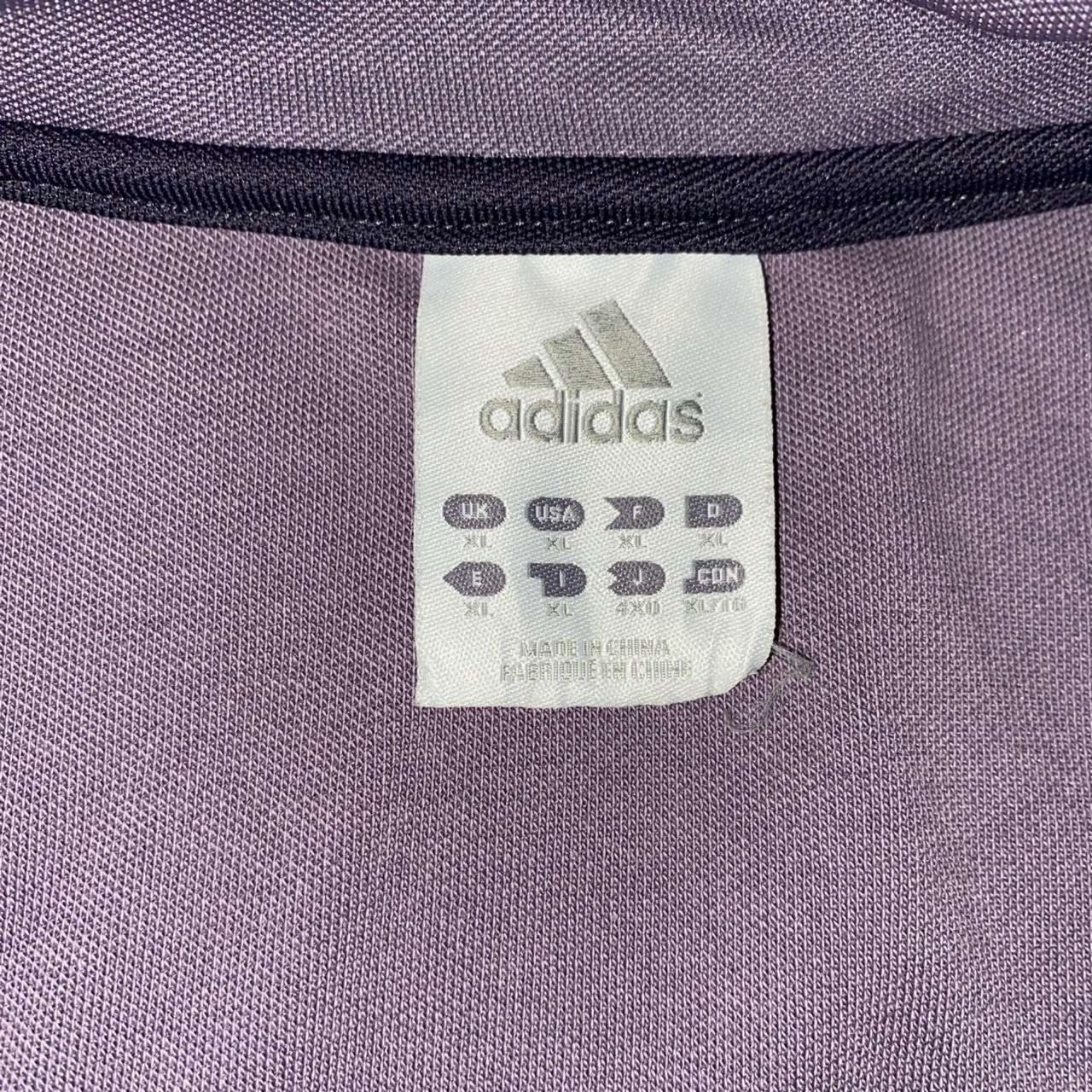 Adidas Men's Purple and Blue Jacket | Depop