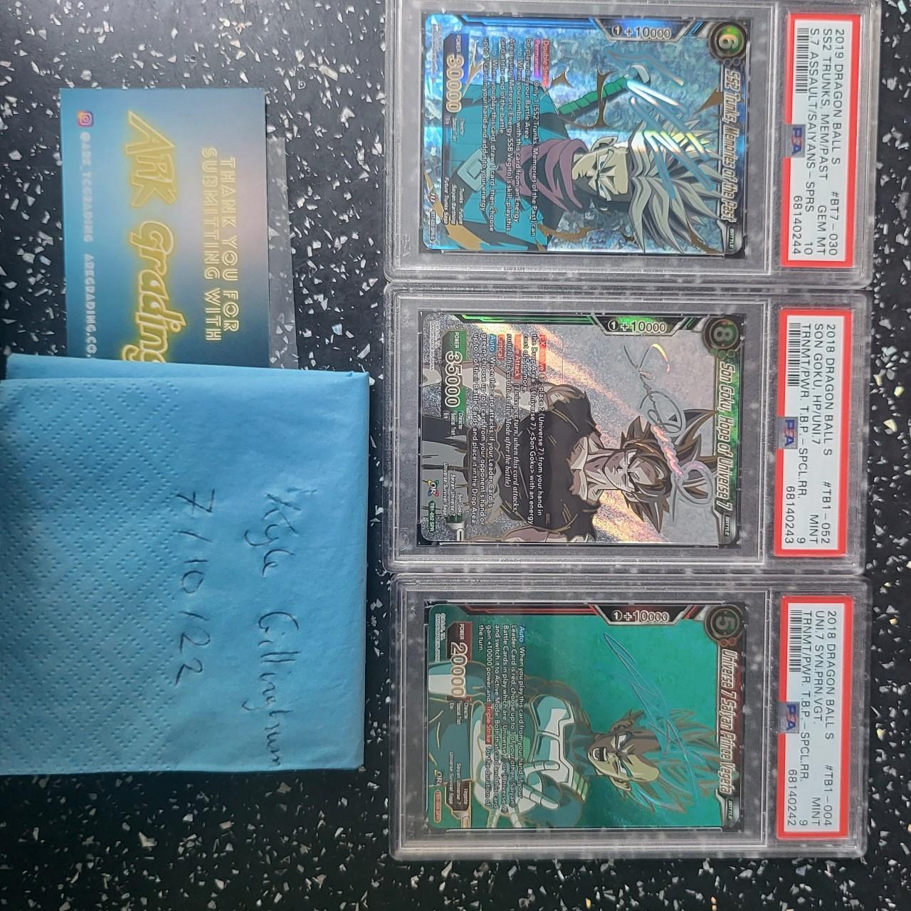 psa 10 dragon ball z cards