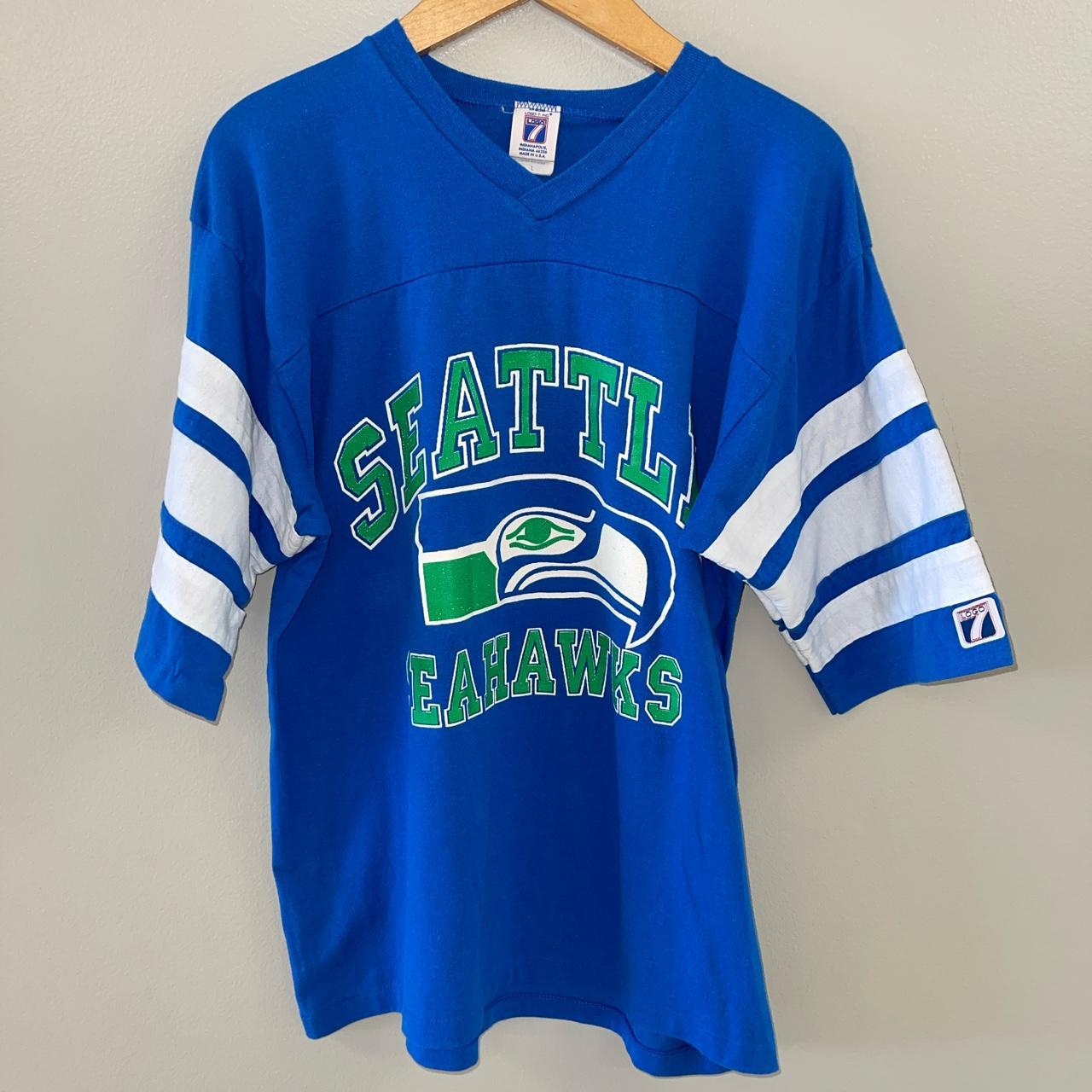 80s Vintage Seahawks T-shirt Seattle Seahawks Jersey 