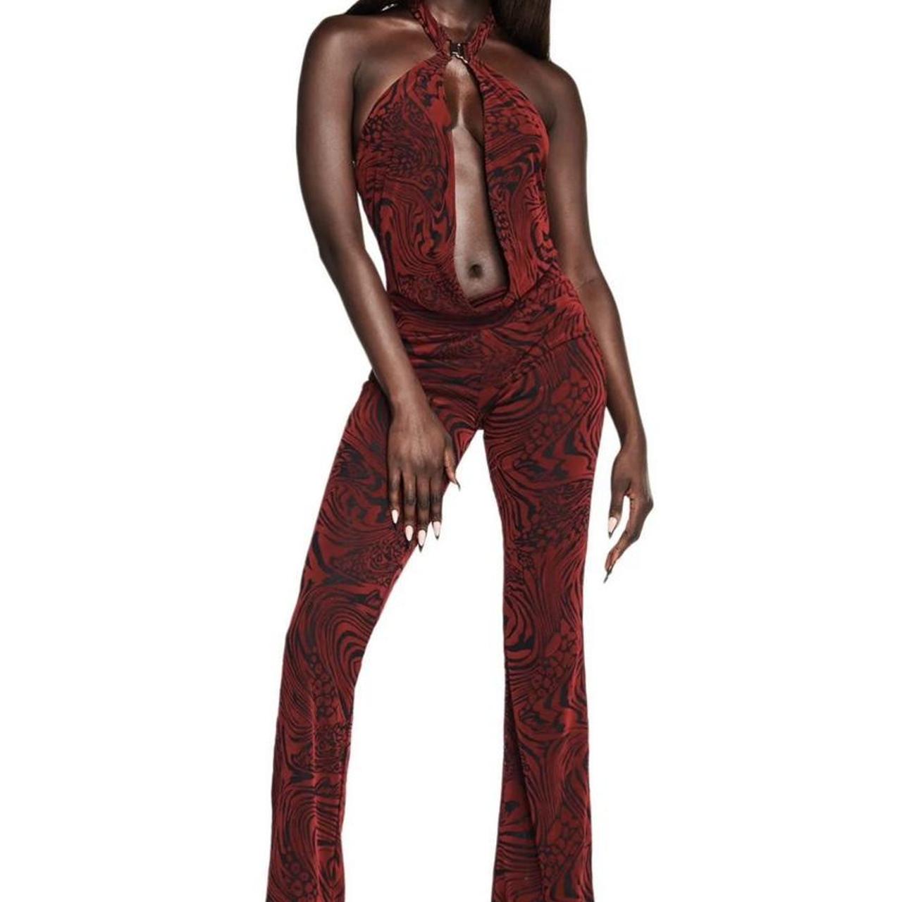 I am sale gia red jumpsuit