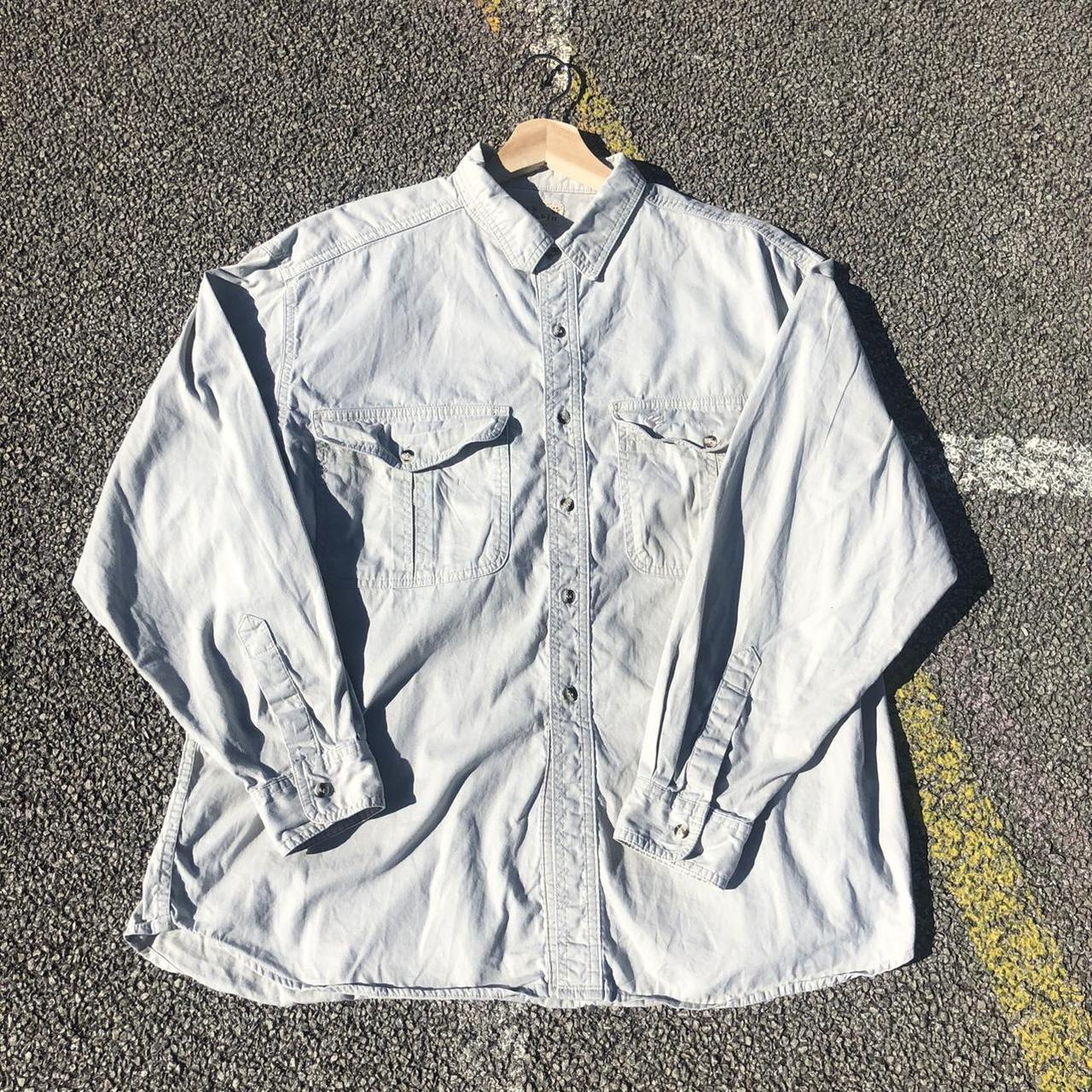 Jack Wolfskin Men's Blue Shirt | Depop