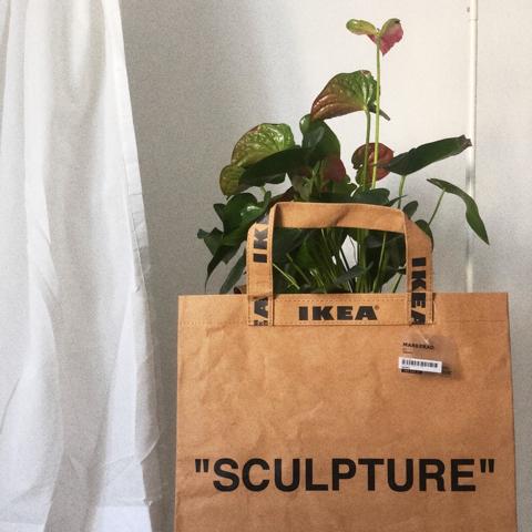 IKEA - Virgil Abloh - OFF-WHITE - Markerad - Sculpture Bag - Medium - 2019