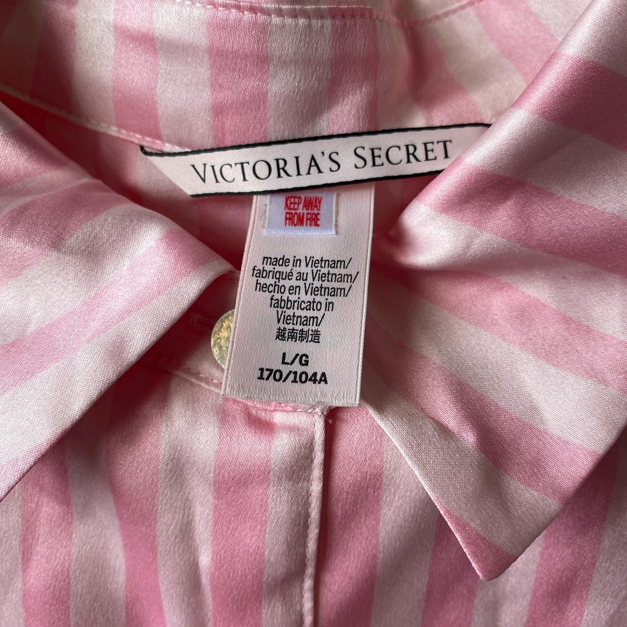 Victoria Secret matching satin pink pj set Both... Depop