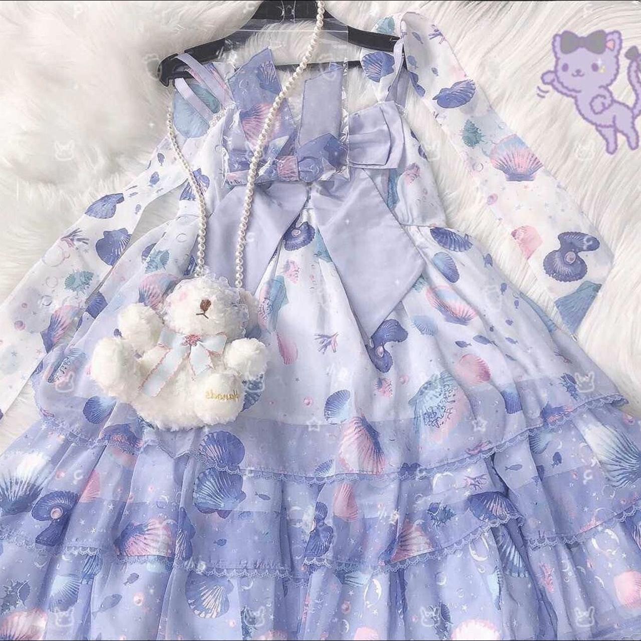 angelic pretty dream marine jsk set with a hairclip