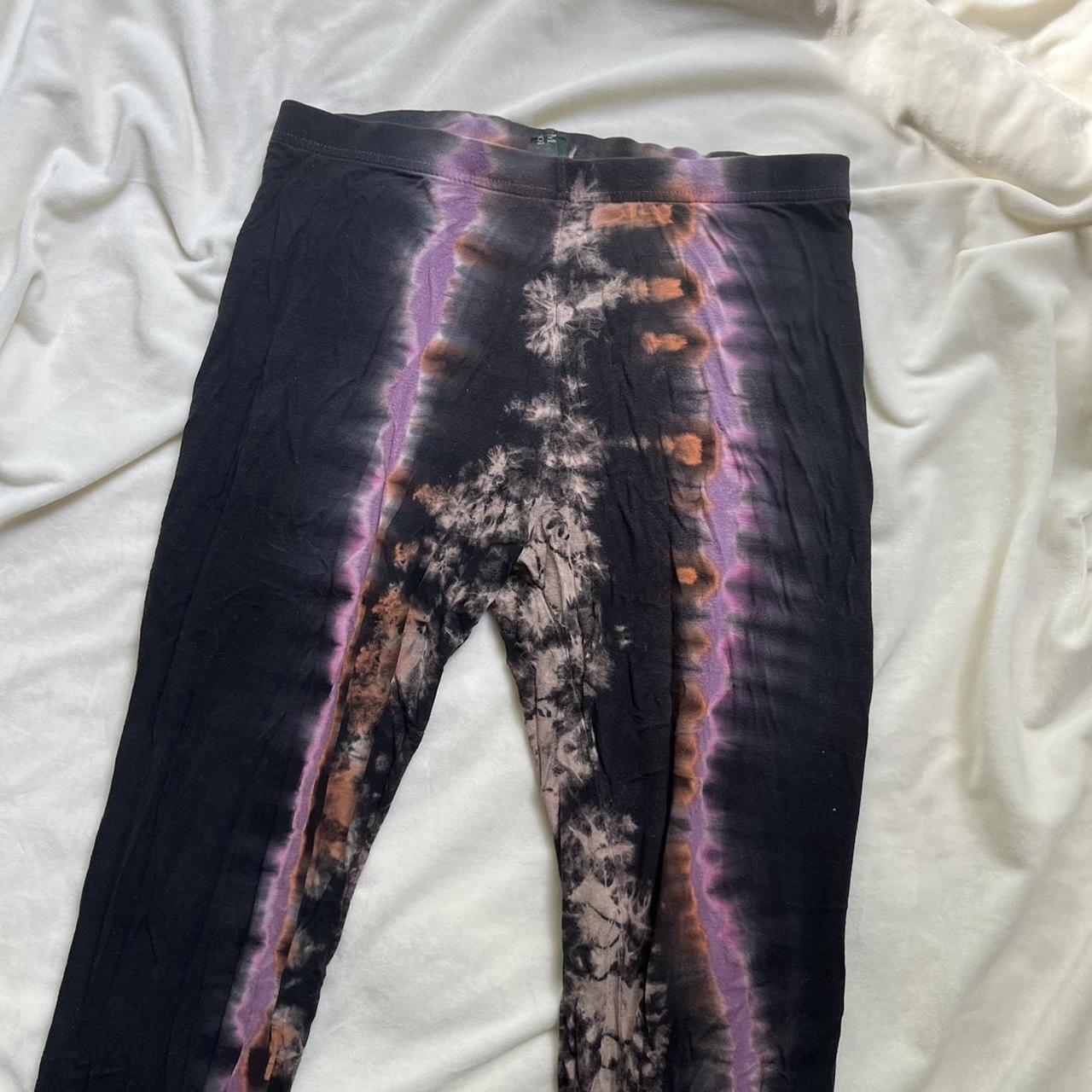 Kathmandu Imports tie dye leggings Stretchy waist... Depop