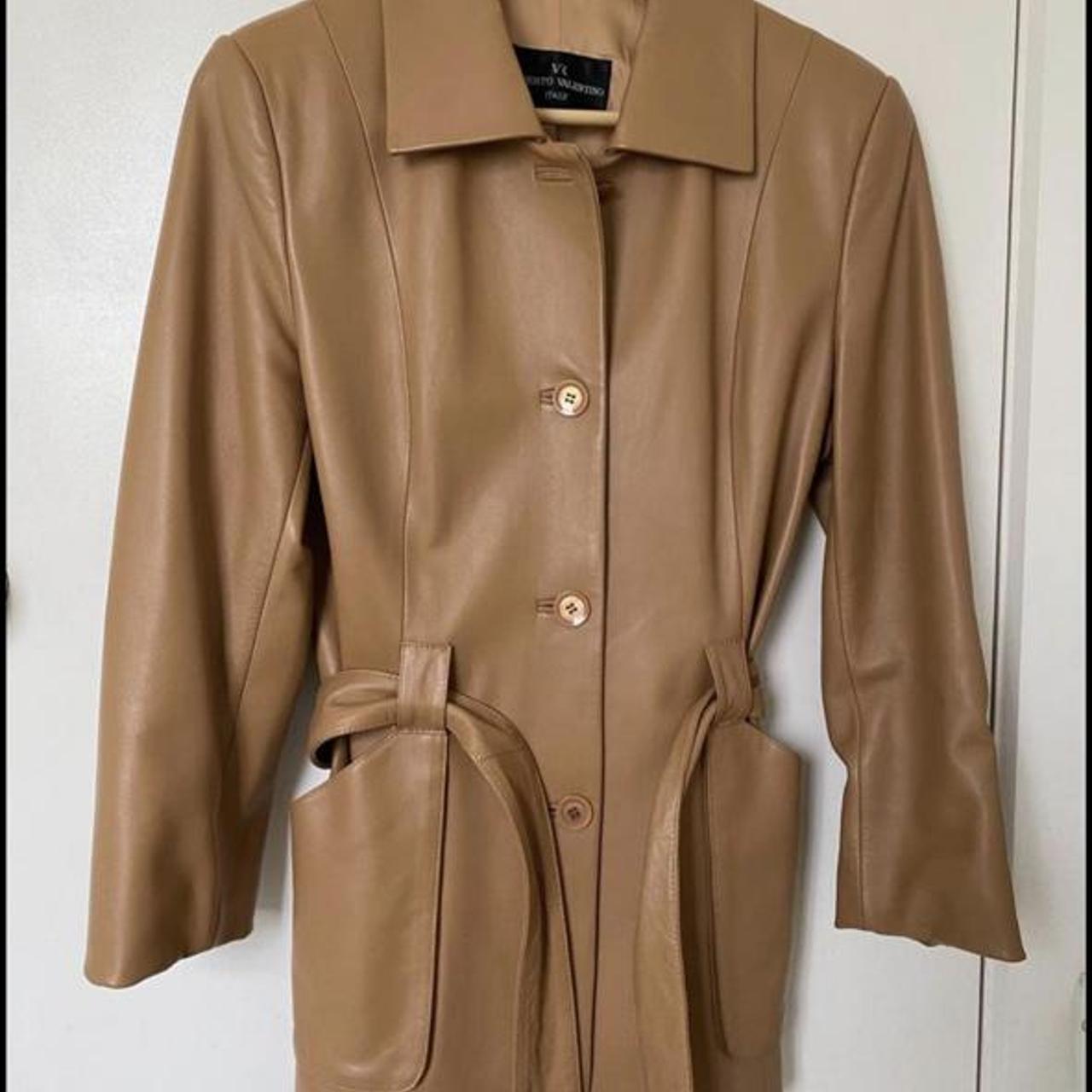 valentino genuine leather coats & jackets