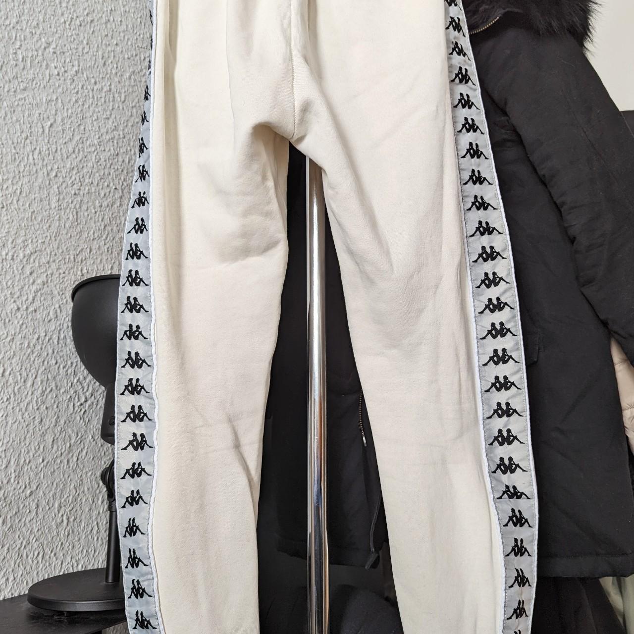 Kappa Women's Cream Joggerstracksuits Depop