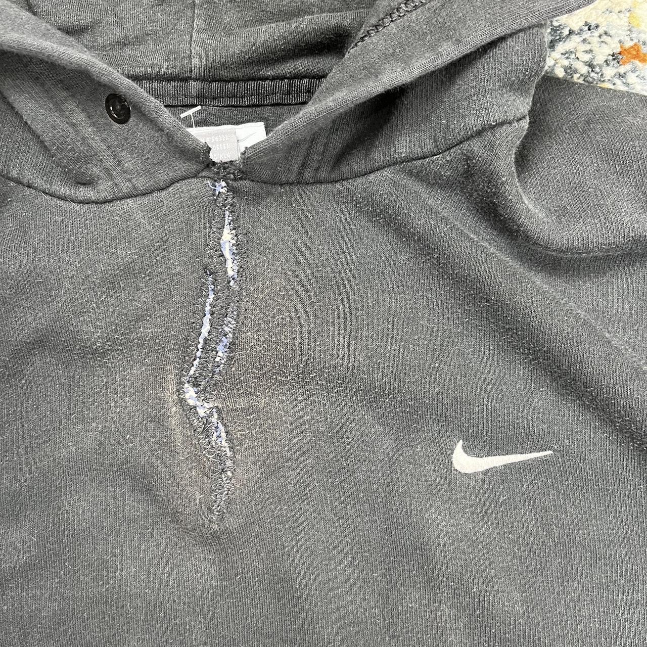 reworked nike hoodie