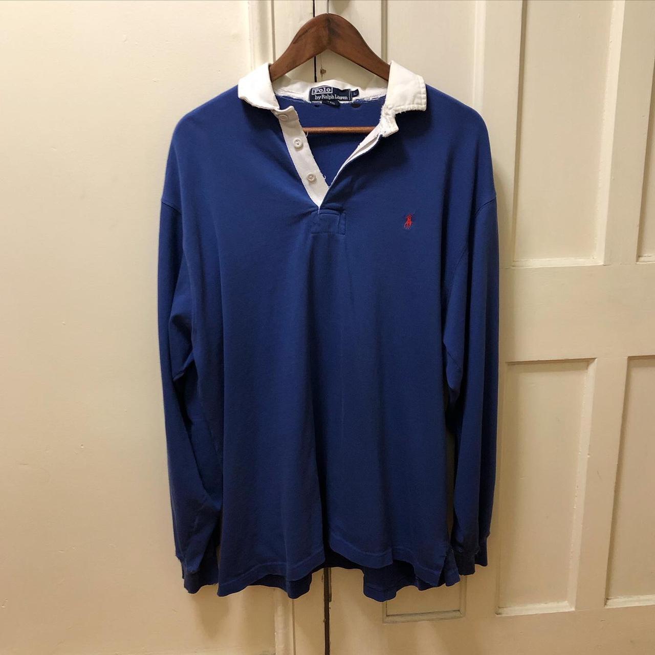 Vintage Late 1980s Polo Ralph Lauren Classic Fit... - Depop