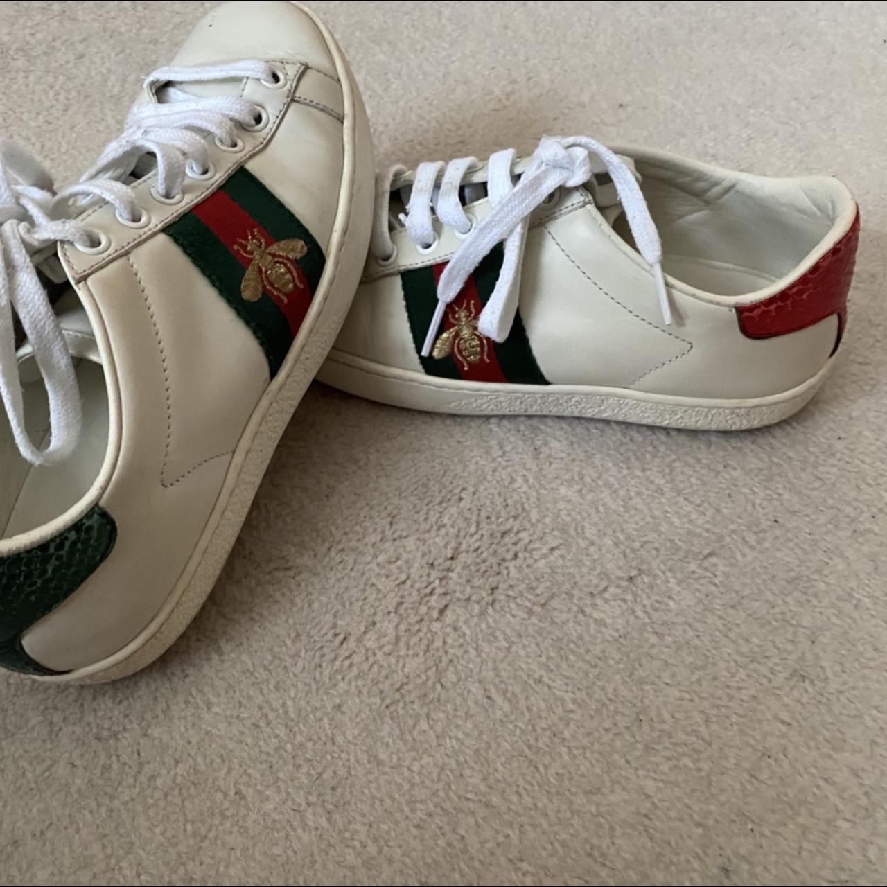 Gucci shoes Worn 2x Size 6.5 (US) Size 36.5 (EU) - Depop